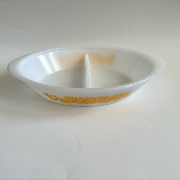 Vintage Glasbake Divided Dish - Picture 2 of 8